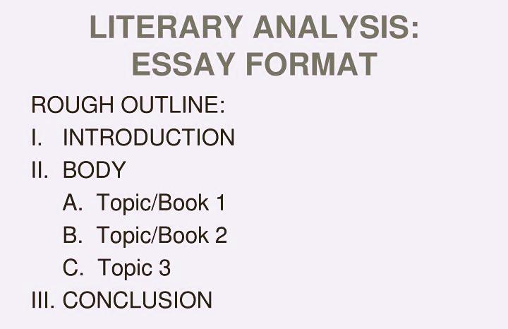 what is a literary analysis essay