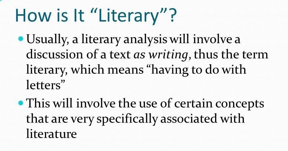 which tense should you use when writing a literary analysis